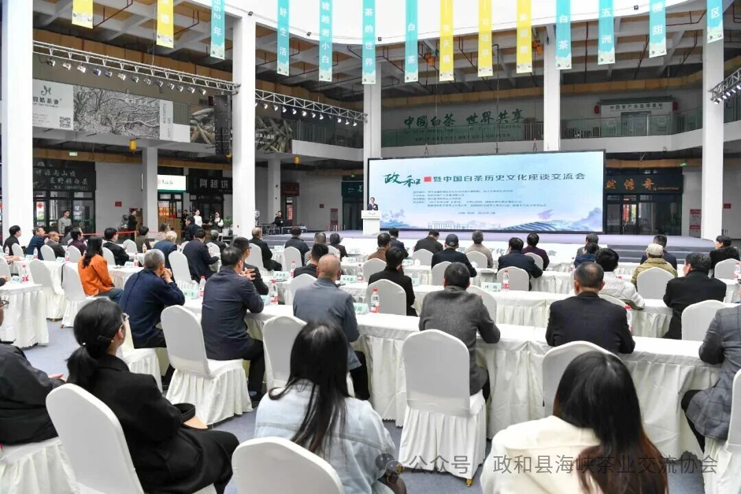 政和暨中国白茶历史文化座谈交流会在中国白茶城举行